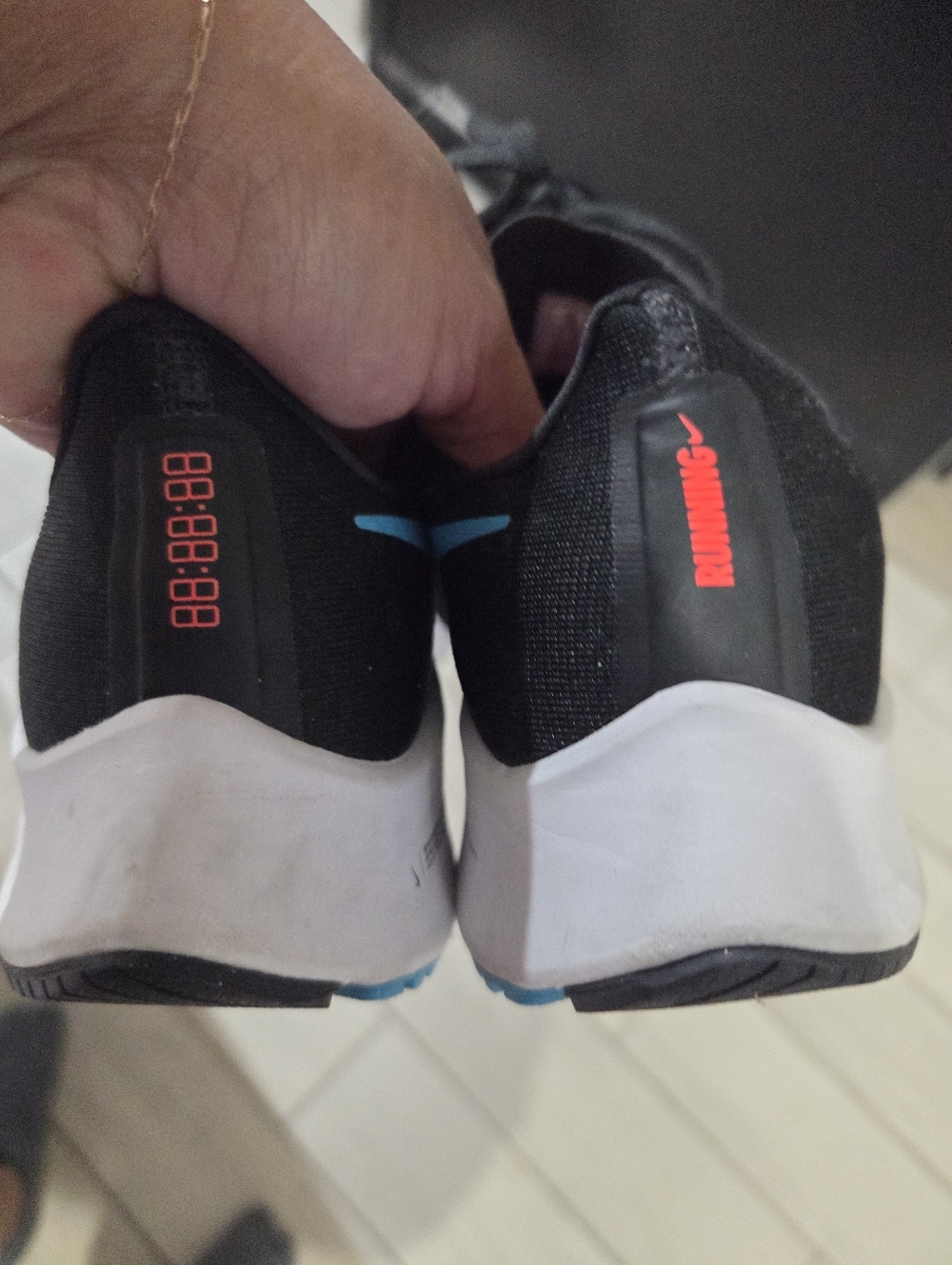 Nike Air Zoom Pegasus 37 Running Shoes Black - Picture 6 of 7